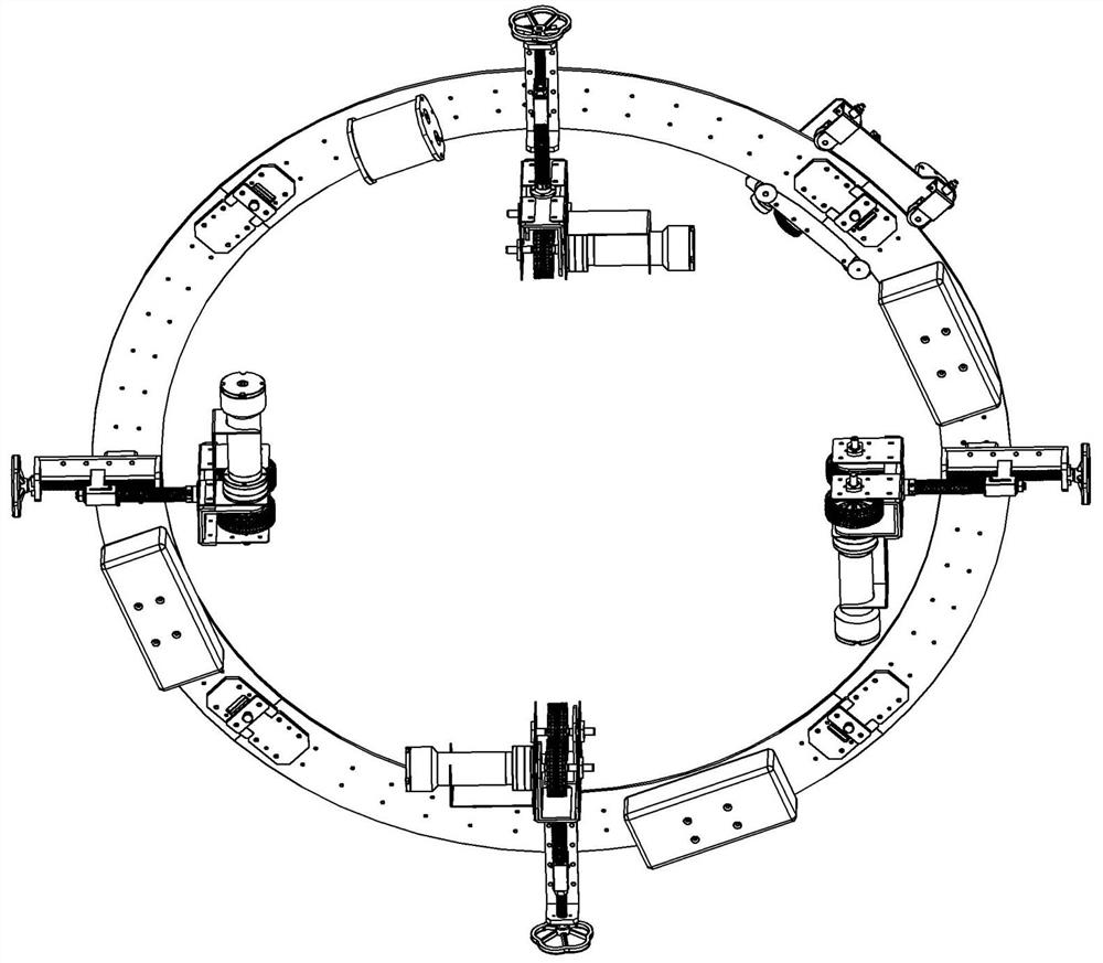 Bridge pier detection robot