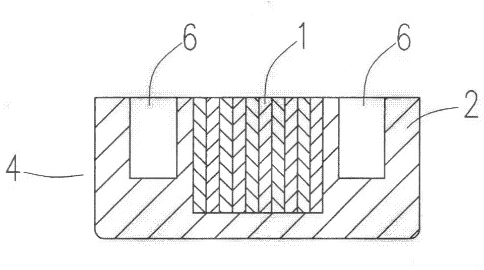 Processing method of novel combined high-speed electromagnet iron core