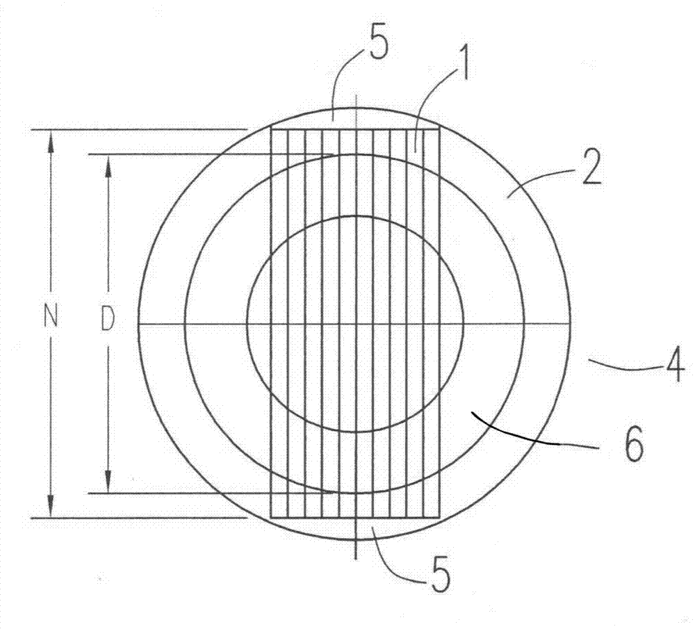 Processing method of novel combined high-speed electromagnet iron core