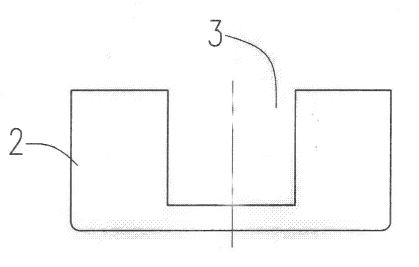 Processing method of novel combined high-speed electromagnet iron core