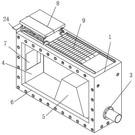 A method and device for dynamically measuring the evolution process of a dam failure