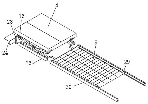 A method and device for dynamically measuring the evolution process of a dam failure