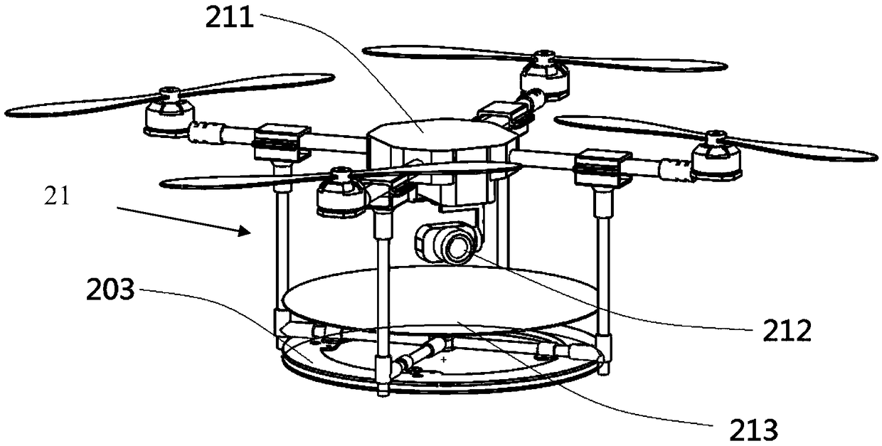 A wireless charging system of an unmanned aerial vehicle and a charging control method thereof