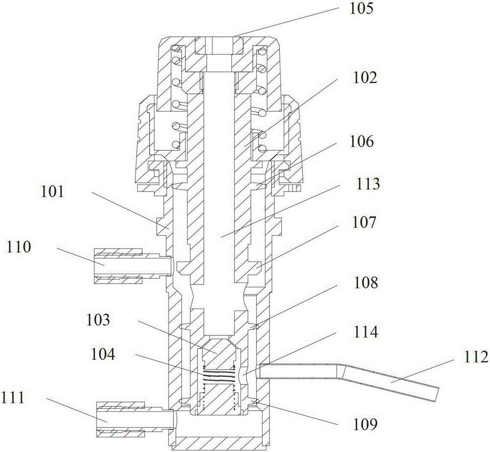 Endoscope Fluid Switching Valve and Endoscope