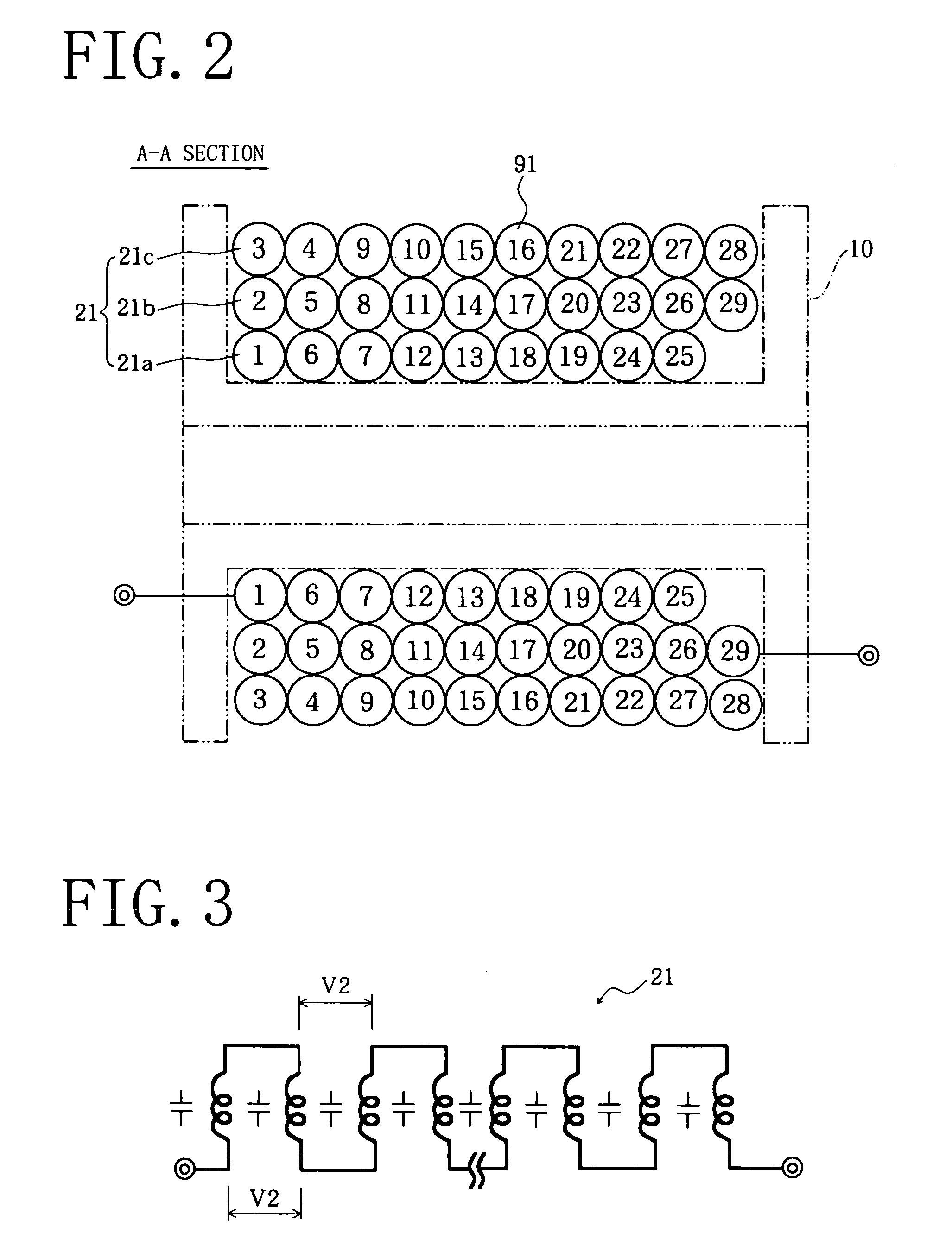 Air-core coil and process for fabricating the same
