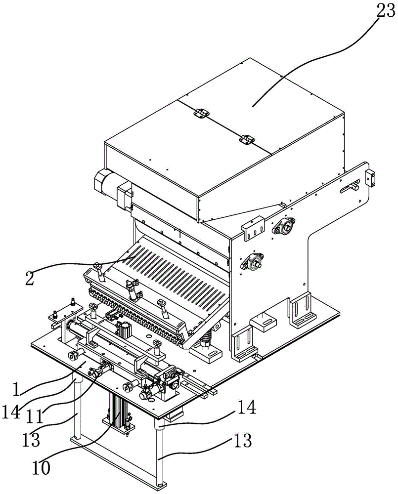 Feed mechanism of needle base of assembling machine for medical accessories