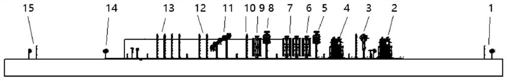 Intelligent cleaning line for locomotives