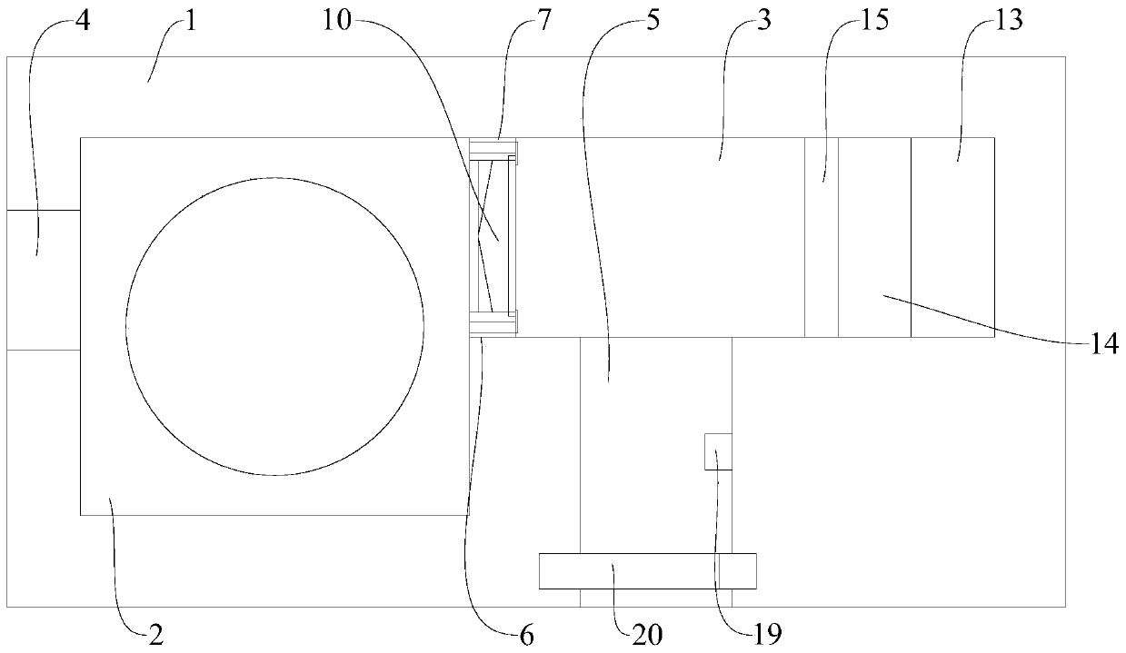 An anti-reverse device for a two-stage compressor