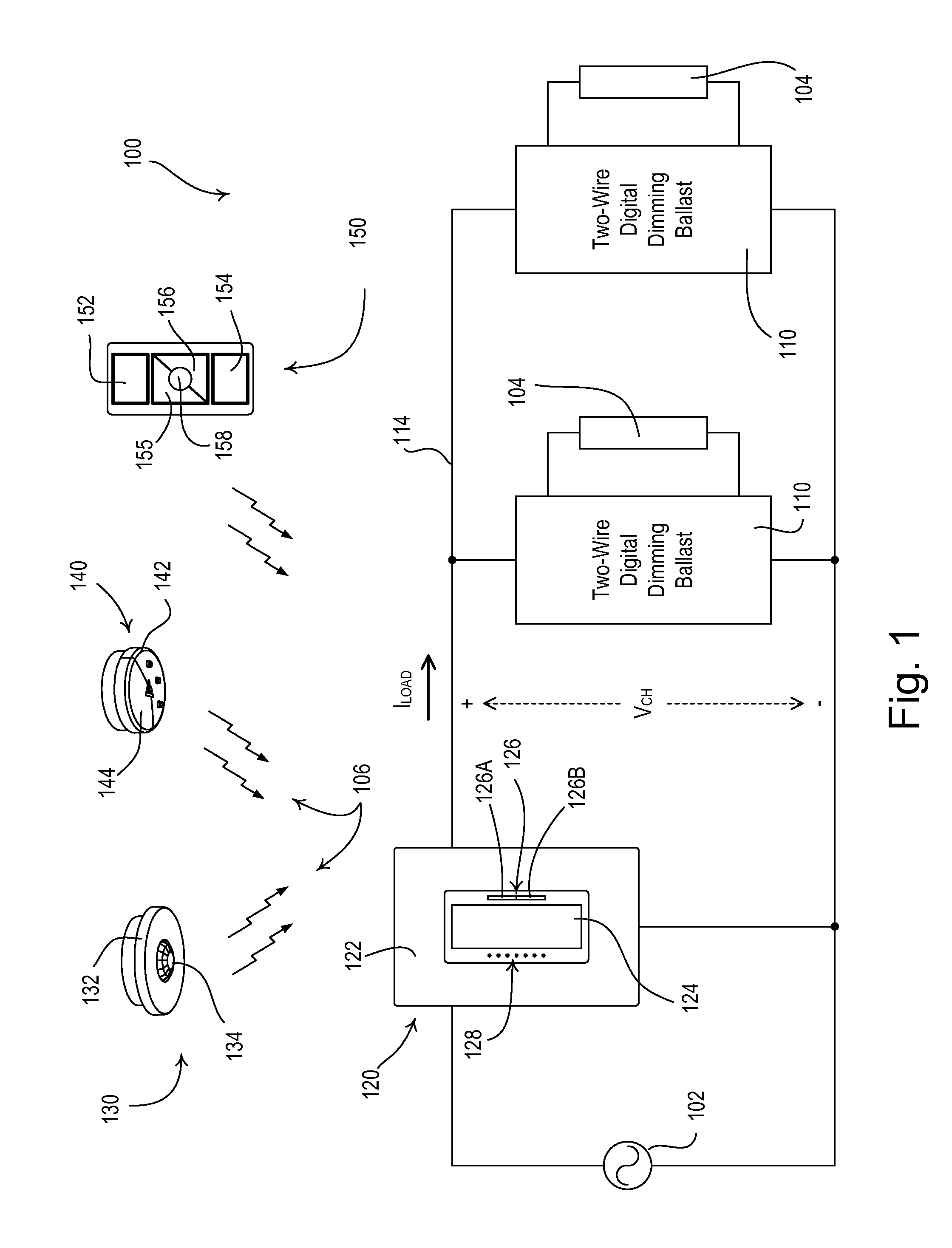 Charging an input capacitor of a load control device