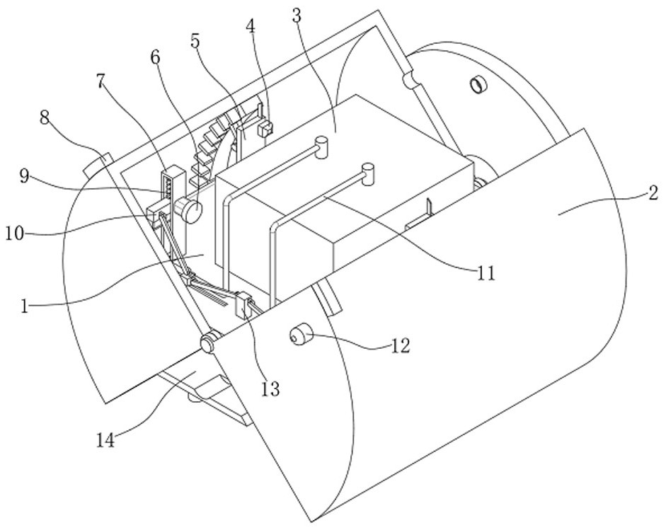 A transformer automatic protection device