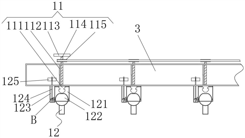 Rural sewage treatment system and application thereof