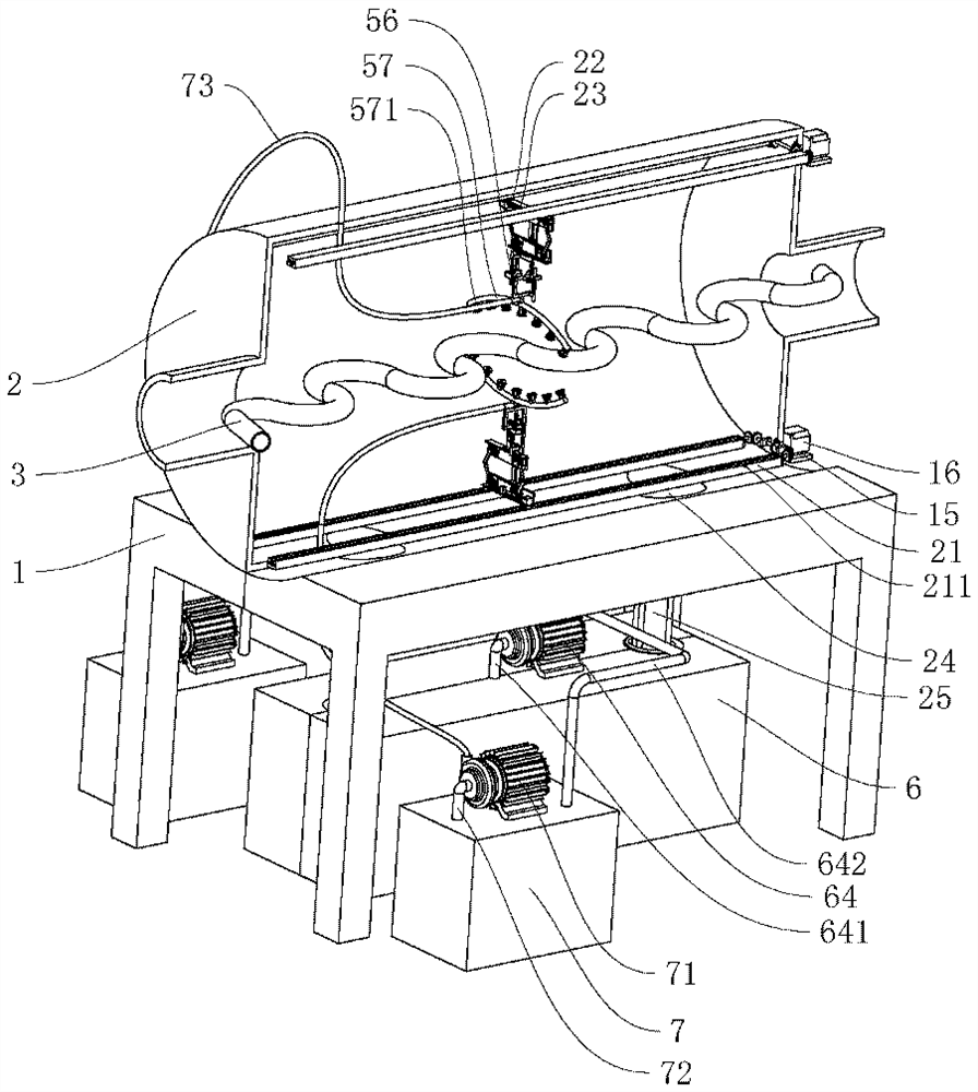 An energy-saving and high-efficiency waste heat boiler dust removal device