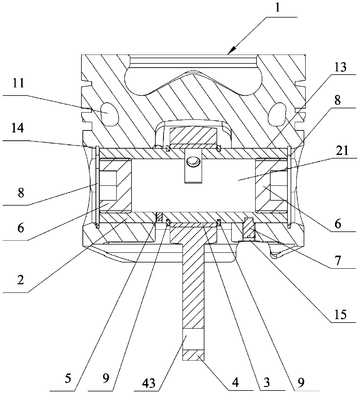 Device for testing oil gathering capacity of oil inlet of connecting rod