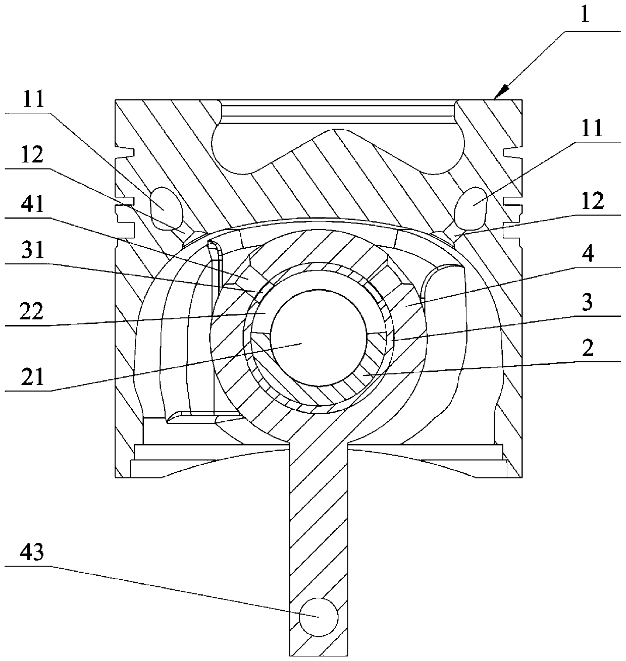 Device for testing oil gathering capacity of oil inlet of connecting rod