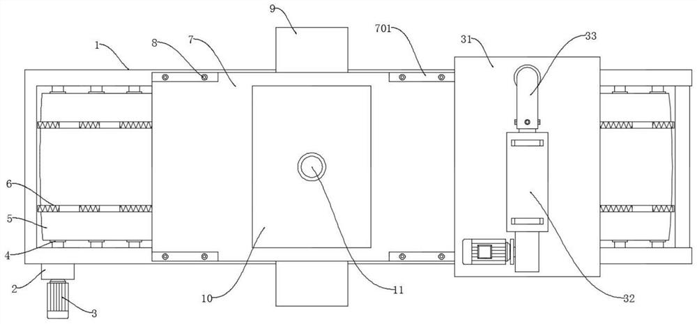 Surface spraying device for metal copper surface coating