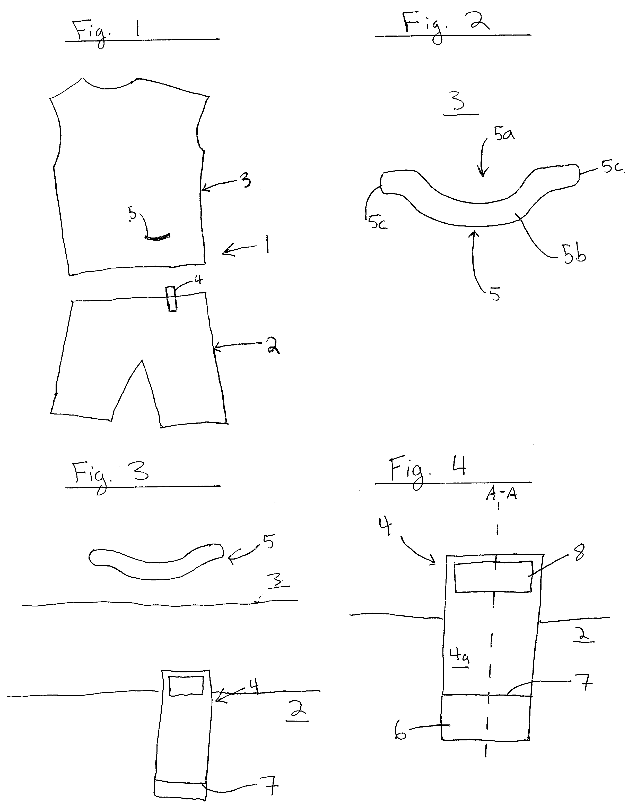 Closure System For Reversibly Connecting Items Of Athletic Wear