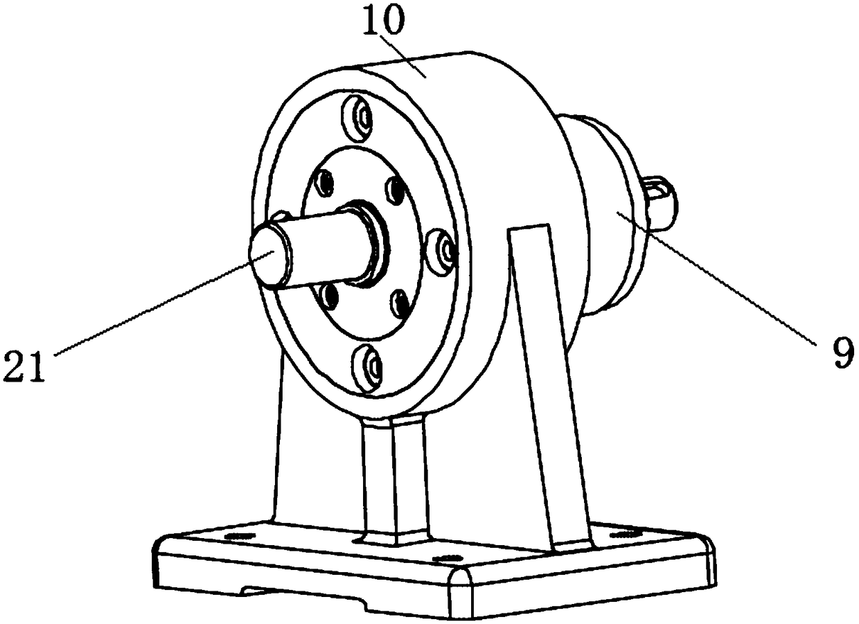 Canted-coil spring fatigue test bench