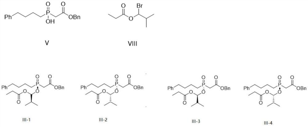 Preparation method of fosinopril sodium intermediate