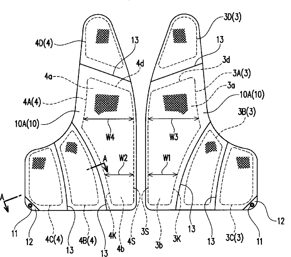 Upper garment for fishing with buoyancy material