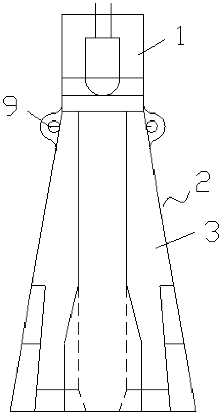 Construction method of ground connection wall under ultra-wide pipeline