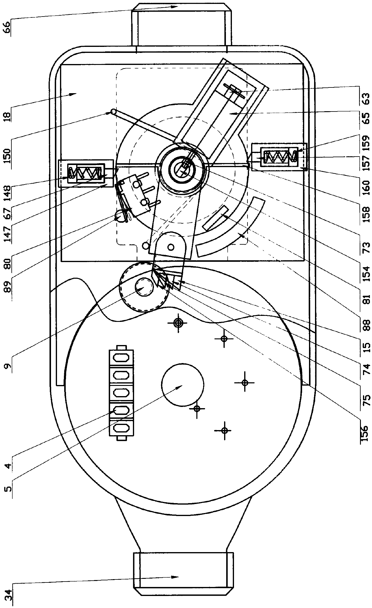 Novel intelligent control water meter