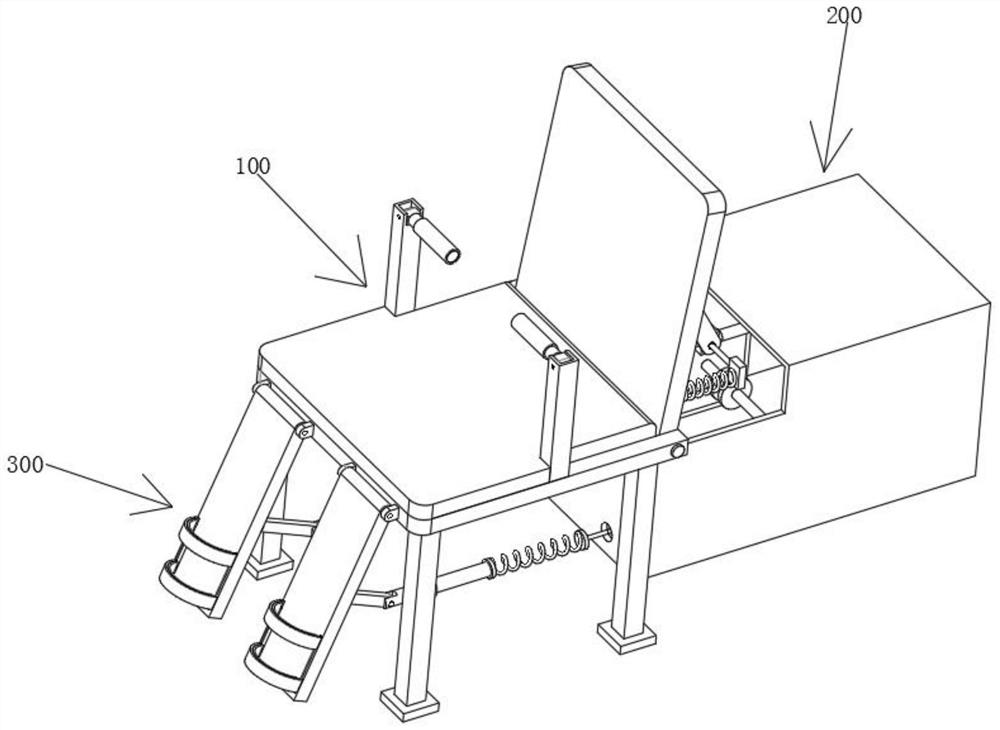 A kind of rehabilitation treatment device for muscle weakness and using method thereof