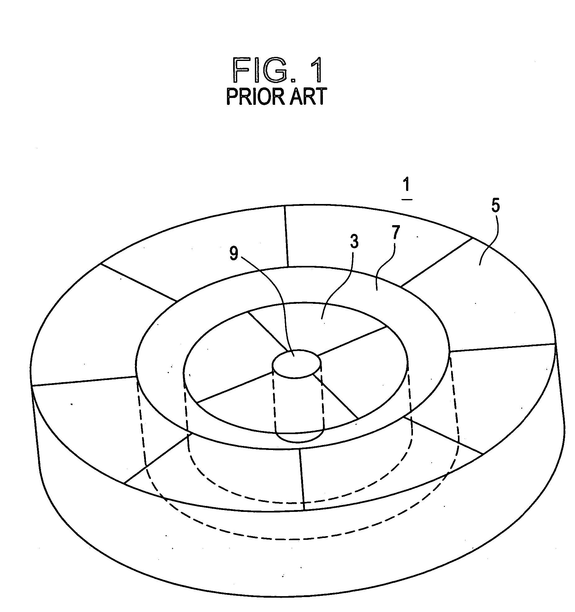 Multiple ring polefaceless permanent magnet and method of making