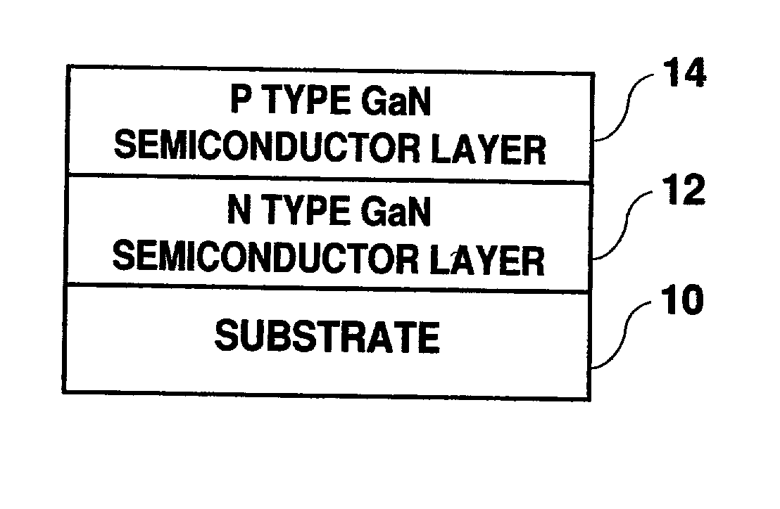 Method for manufacturing gallium nitride compound semiconductor element and gallium nitride compound semiconductor element