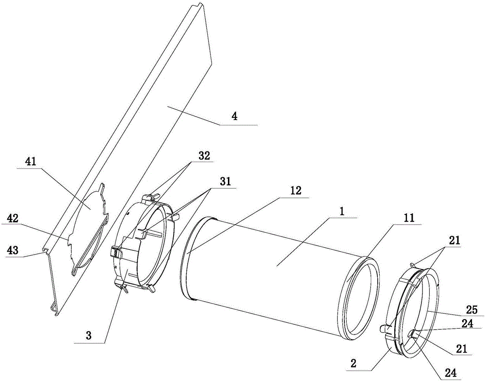 Exhaust assembly of air conditioner and air conditioner