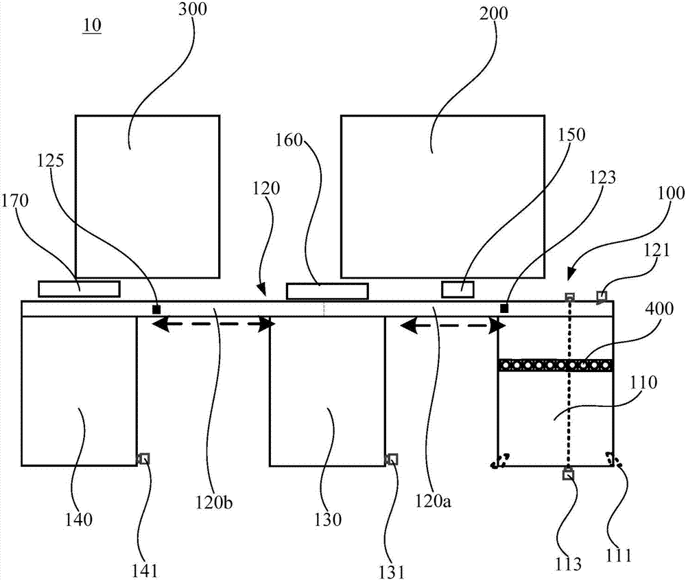 Sample analysis equipment and sample frame transportation device