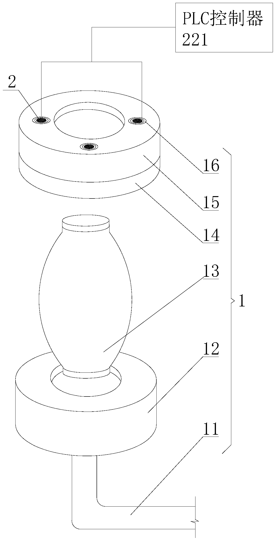 Tire vulcanization energy-saving and detection device and using method thereof