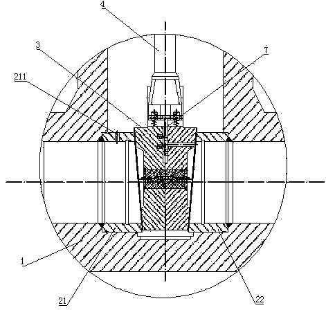 Pilot plant sluice valve