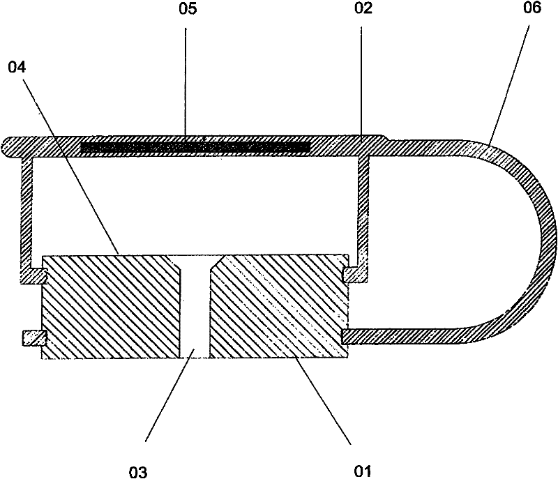 Measuring point marking device for automatic identification of measuring points in condition monitoring systems