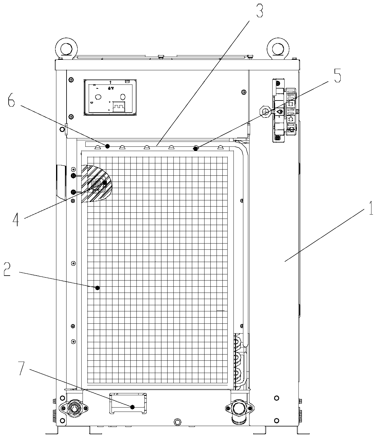 Cooling machine with automatic cleaning function and machine tool using cooling machine