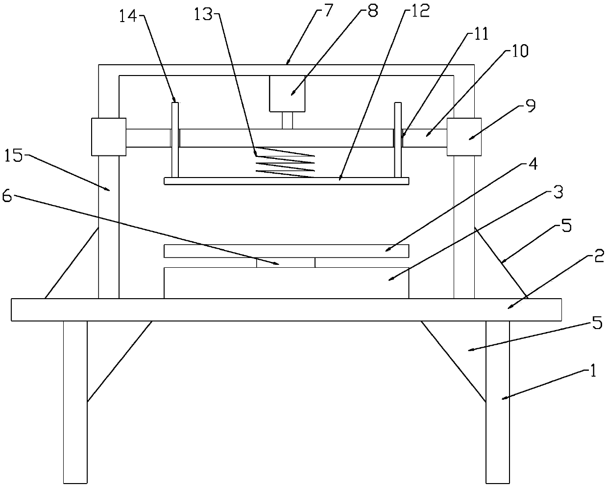 Waterproof material detection and fastening device