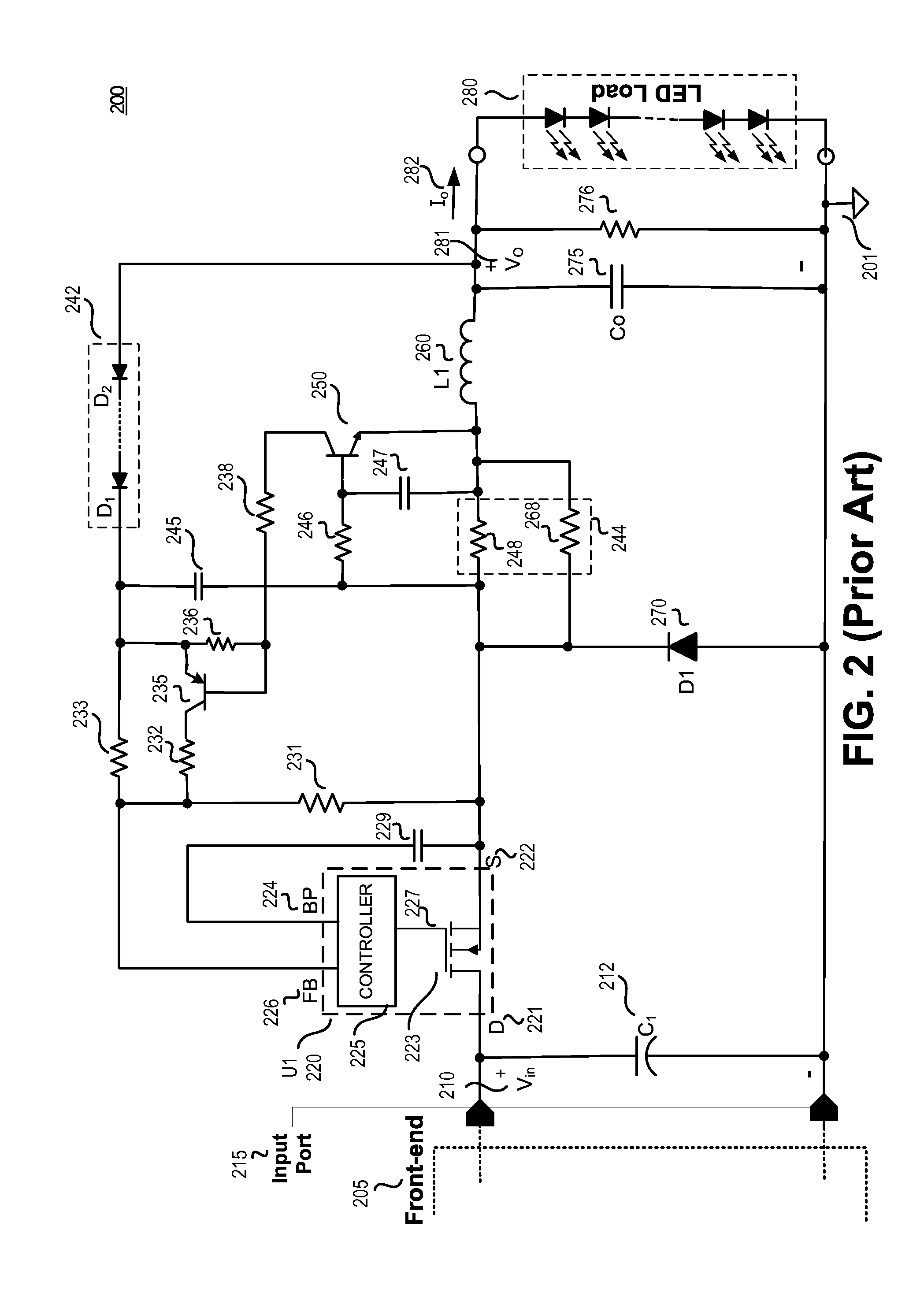 Simplified current sense for buck LED driver