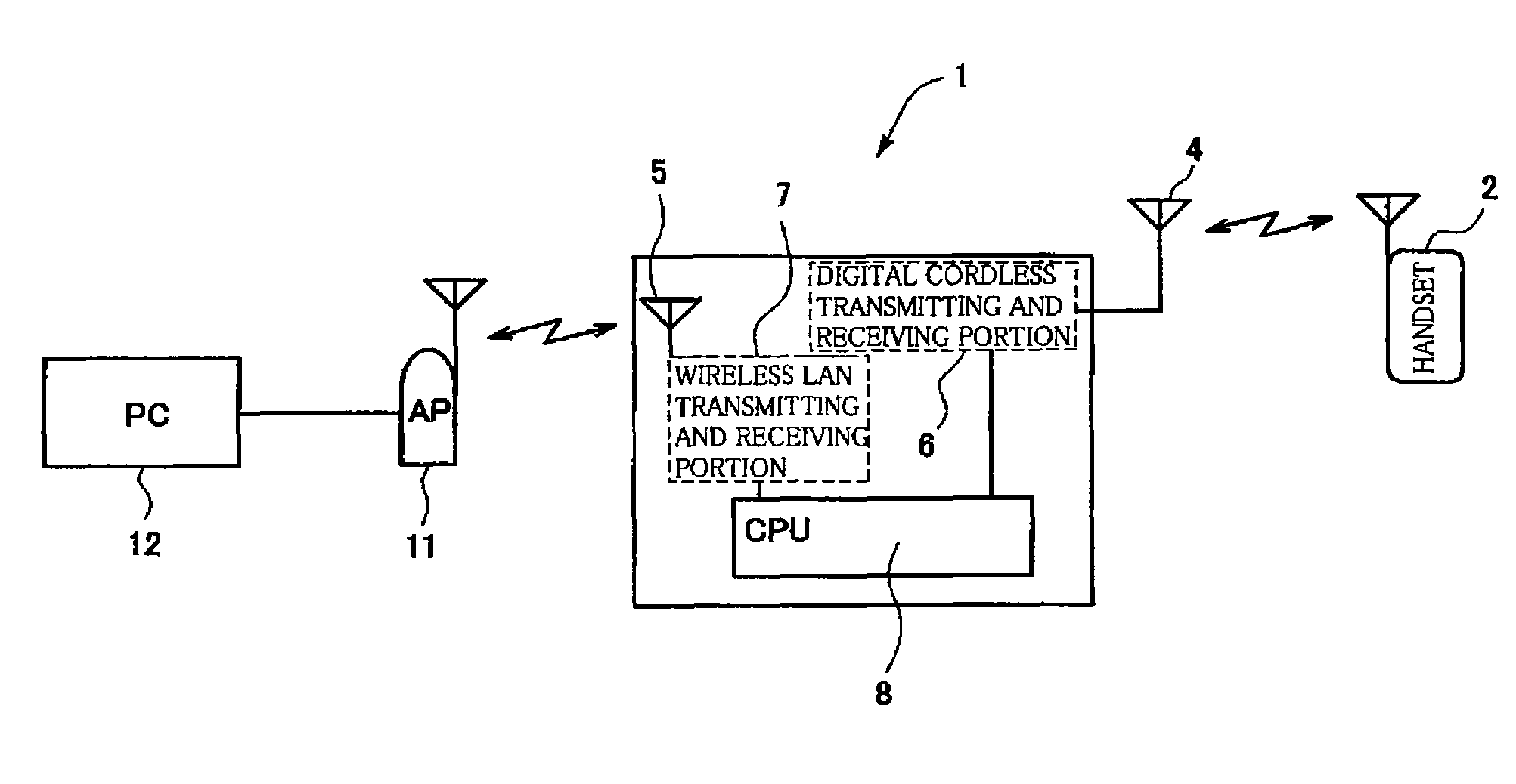Wireless communication apparatus that successively change communication frequency band