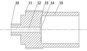 A self-sealing pressure test joint