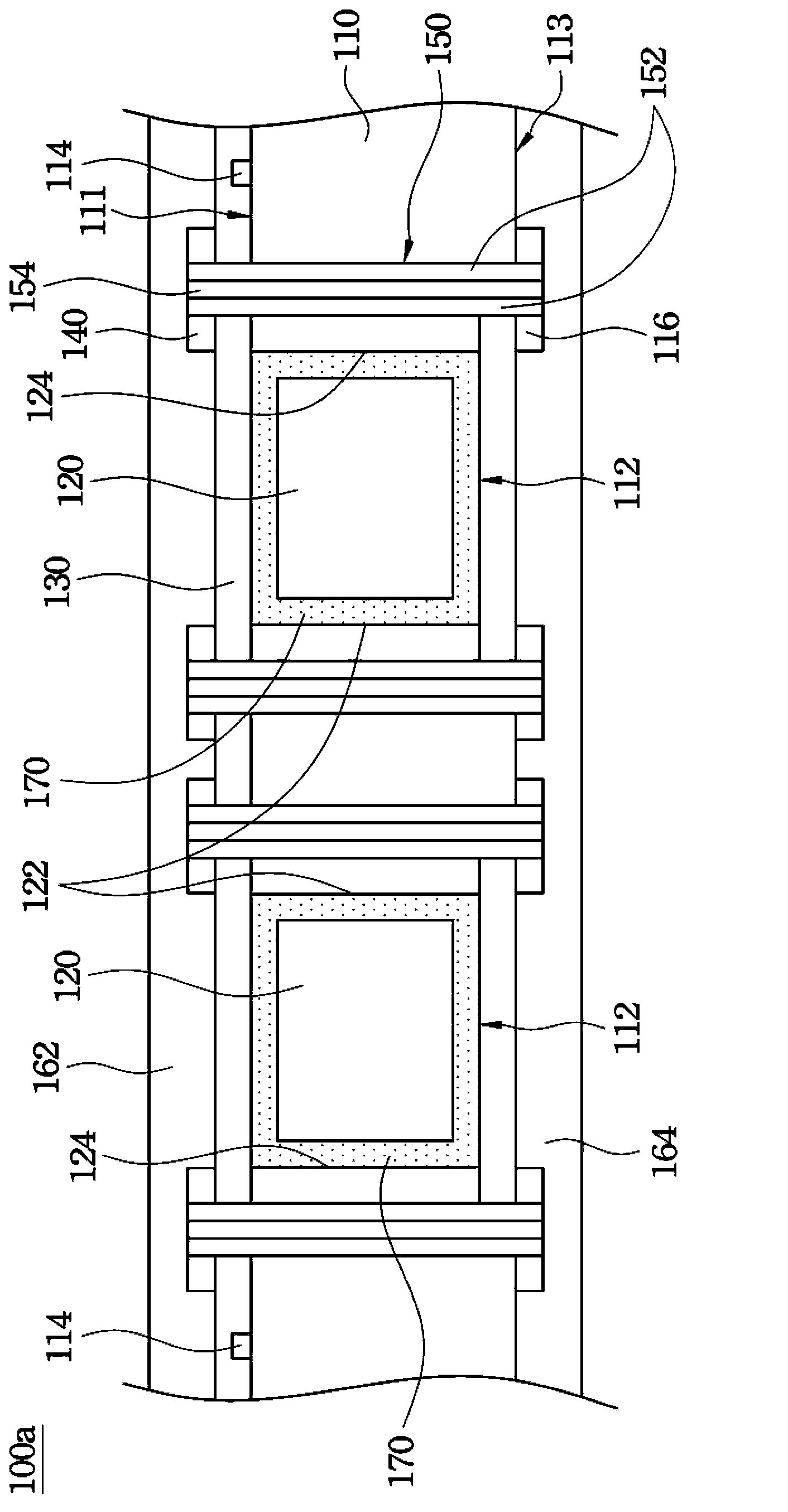 Circuit board packaging structure and manufacturing method thereof