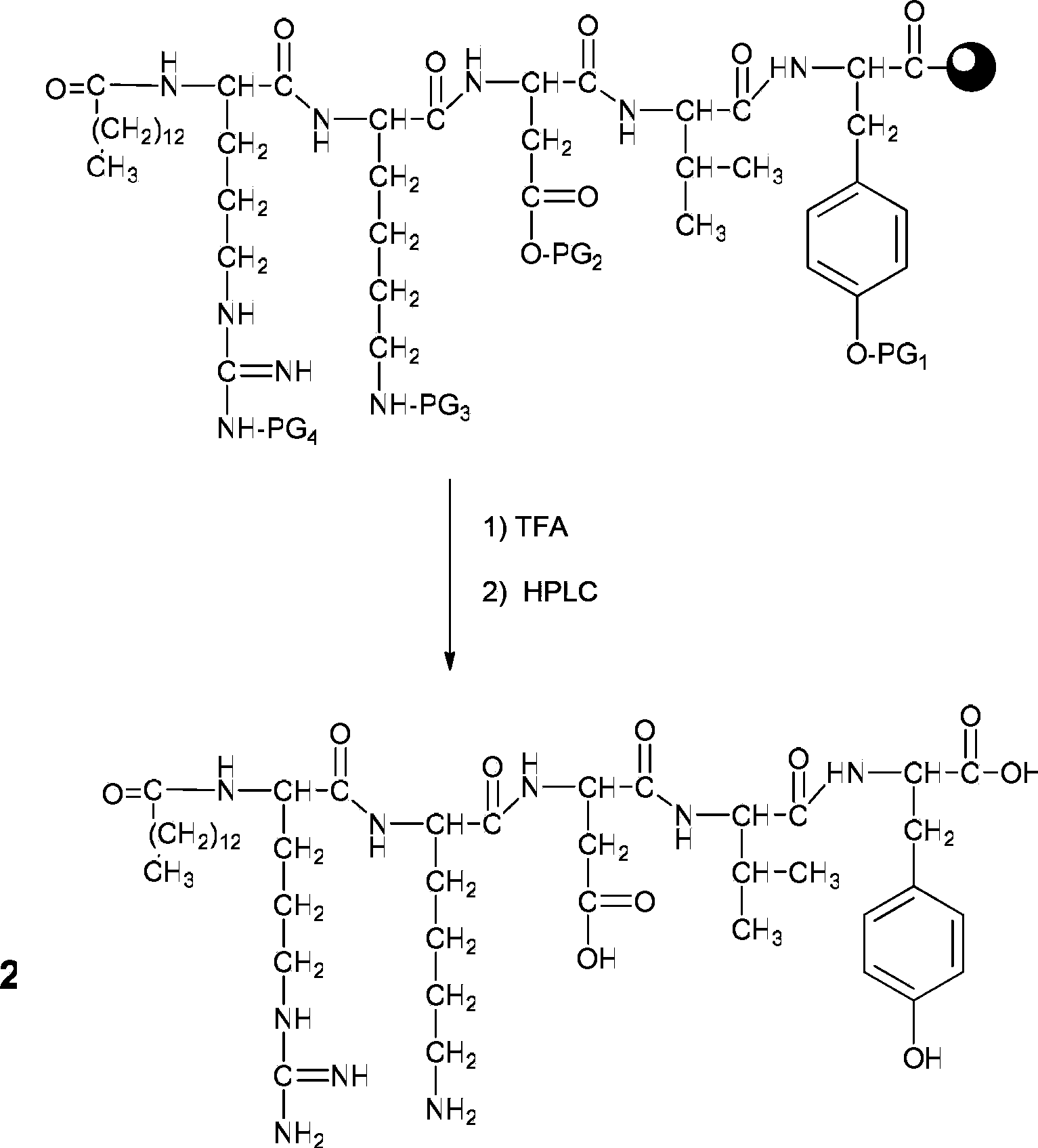 Chemically modified thymopentin and synthetic method thereof