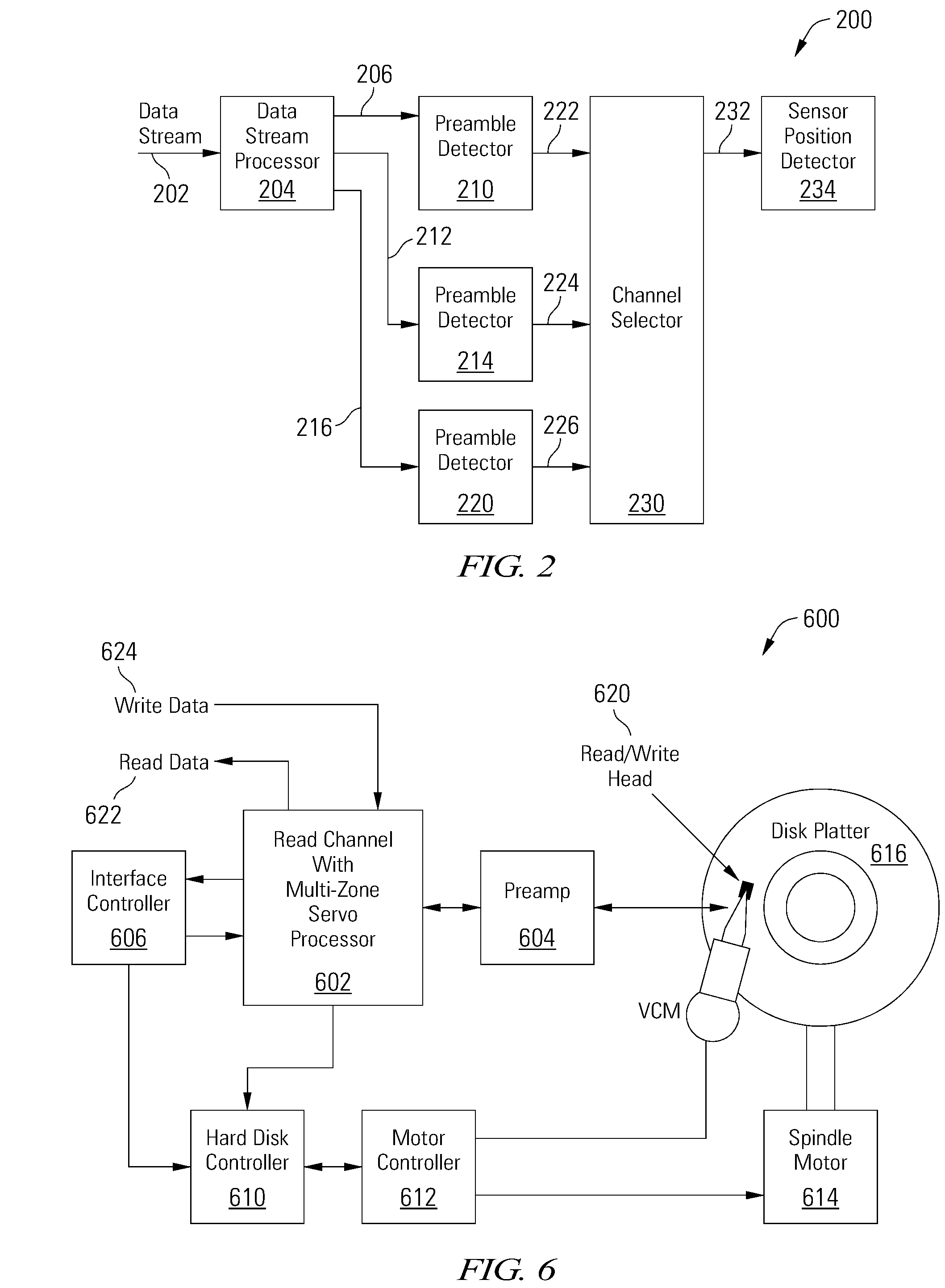 Multi-Zone Servo Processor