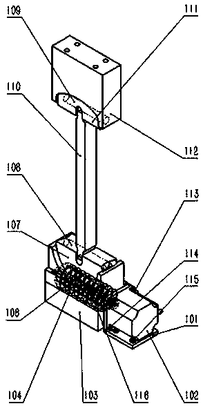 Mechanical carrying device based on three-degree-of-freedom parallel industrial mechanical arm