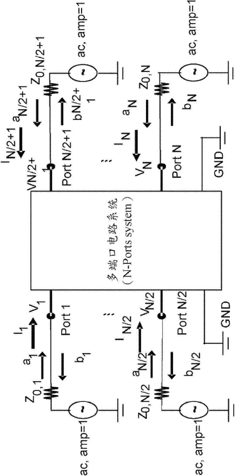 hspice compatible equivalent circuit simulation system and method