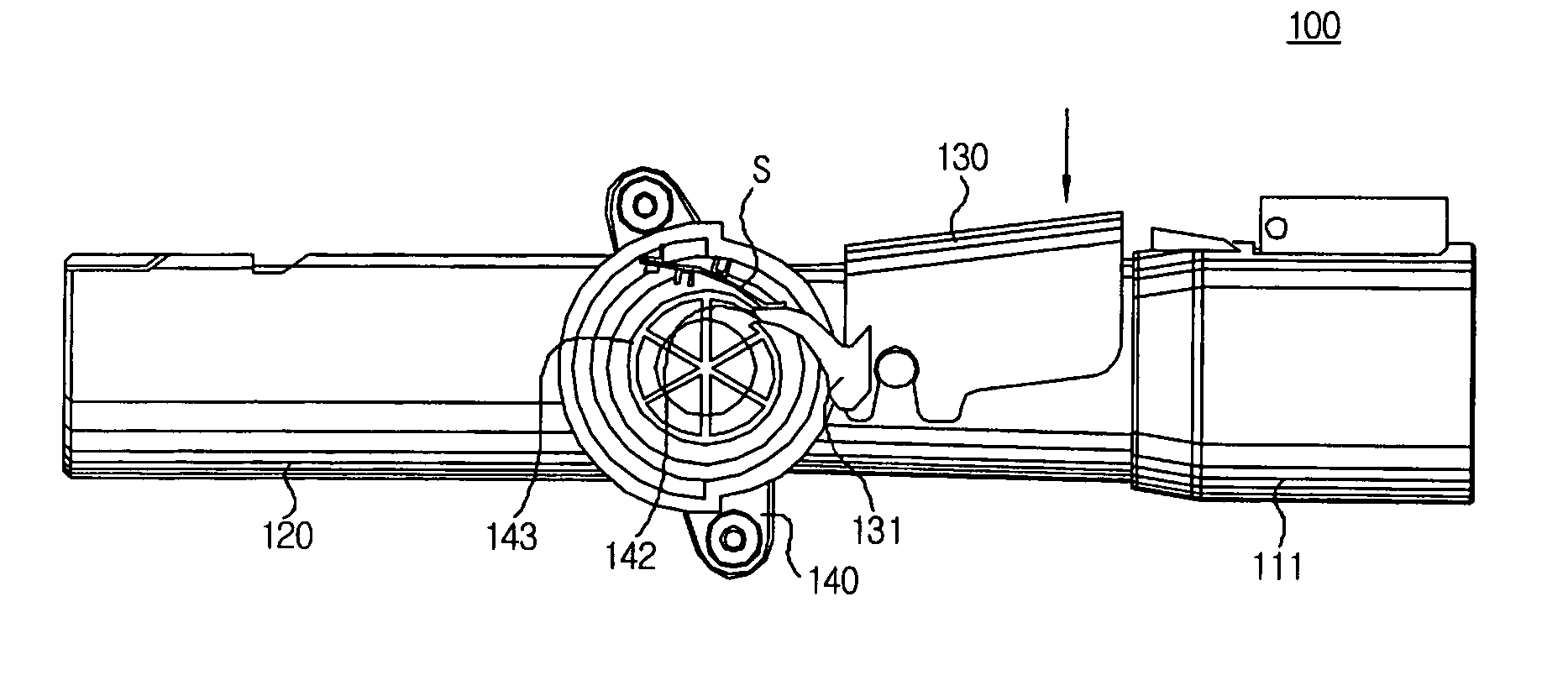 Bendable extension pipe for vacuum cleaner