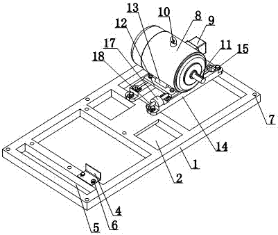 Rotary-cut motor for cutting wood