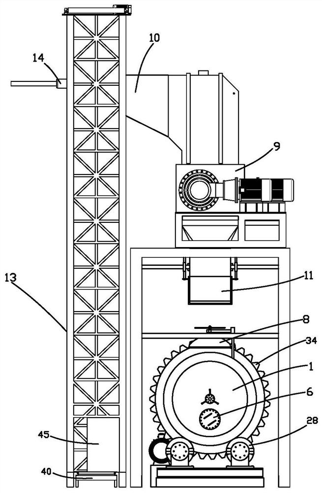 Barreled viscous colloidal hazardous waste treatment and recovery system device