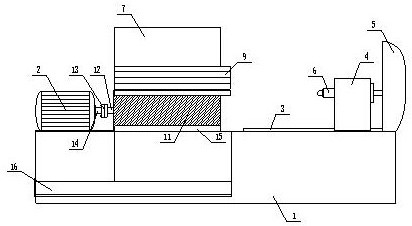 Pipe end opening efficient expanding machine