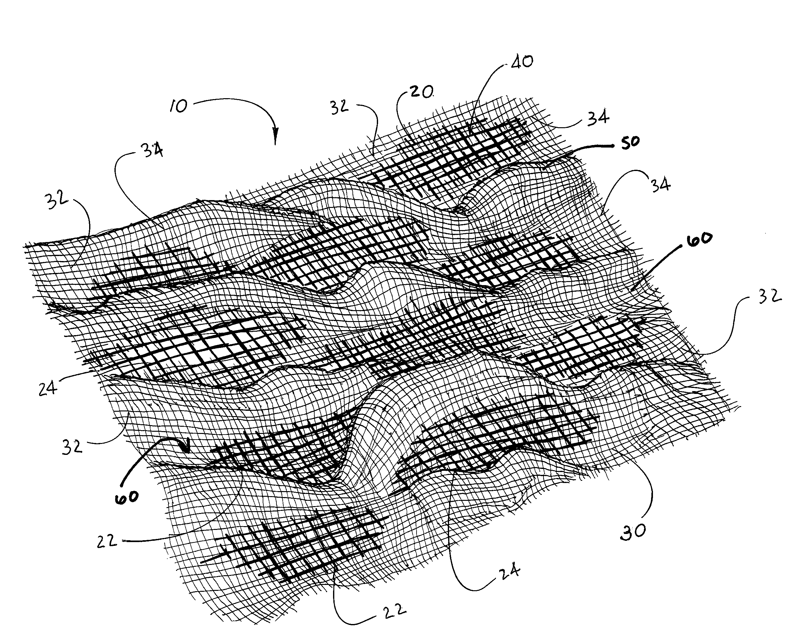 Turf reinforcement erosion control mat