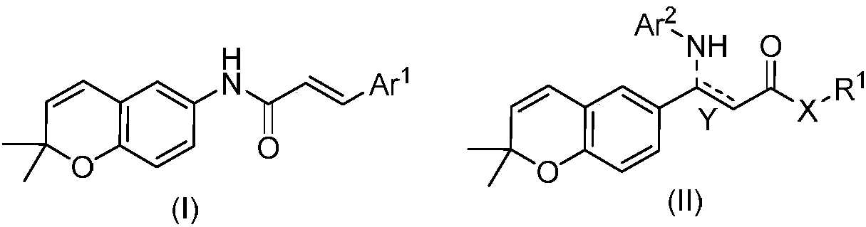 2,2-dimethylbenzopyran derivative and preparation method and use thereof
