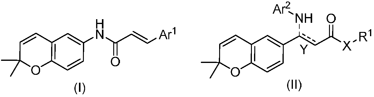 2,2-dimethylbenzopyran derivative and preparation method and use thereof